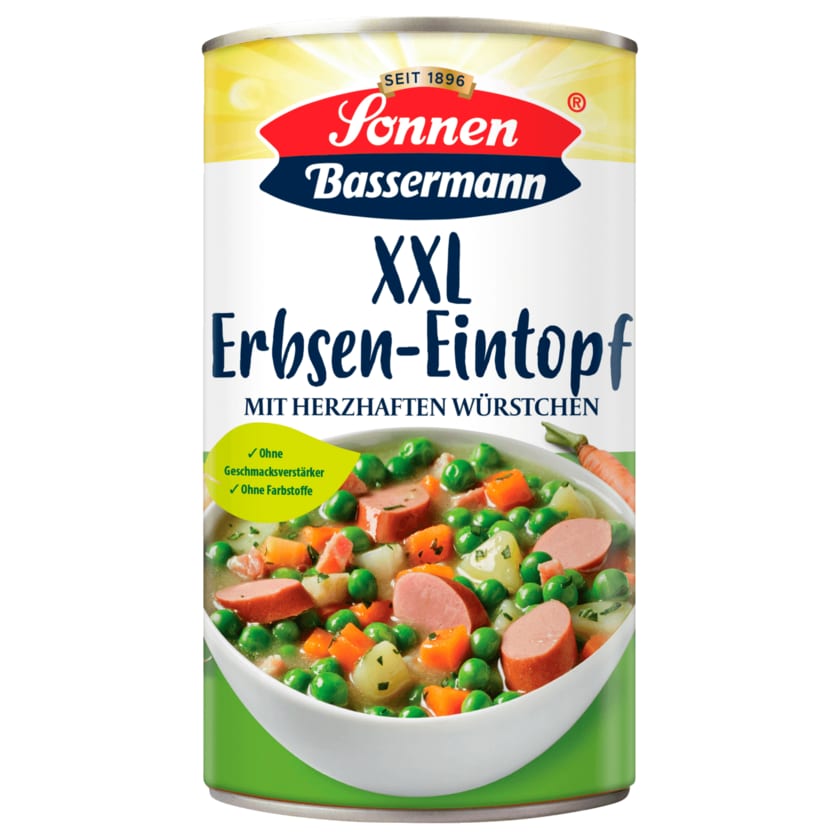 Sonnen Bassermann Unser XXL-Erbsentopf 1,24kg